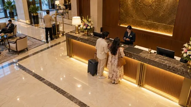 Front desk camera