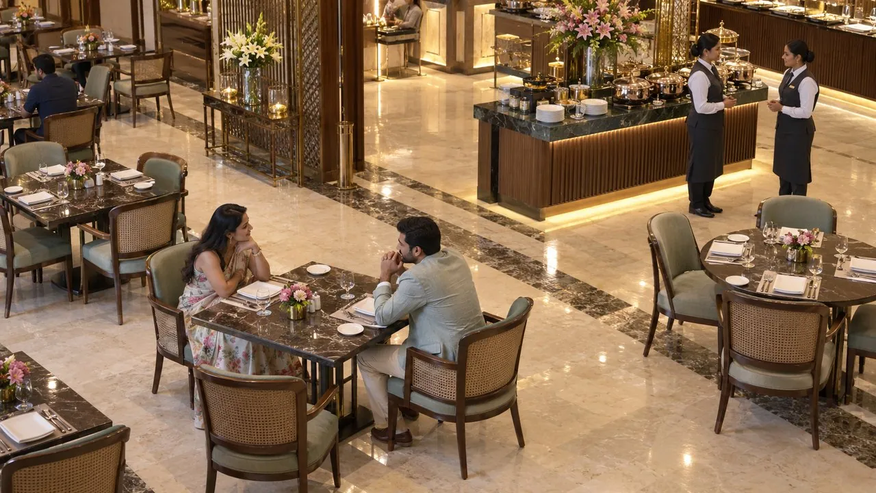 Guests seated 4 min with no water or menu