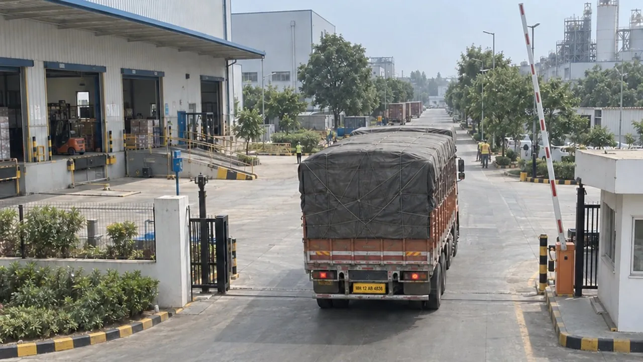 Truck out with 240 cartons, matches the invoice