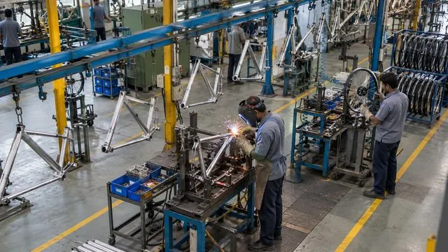 Frame welding line camera