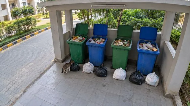 Garbage point, Tower D camera