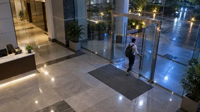Office entrance camera