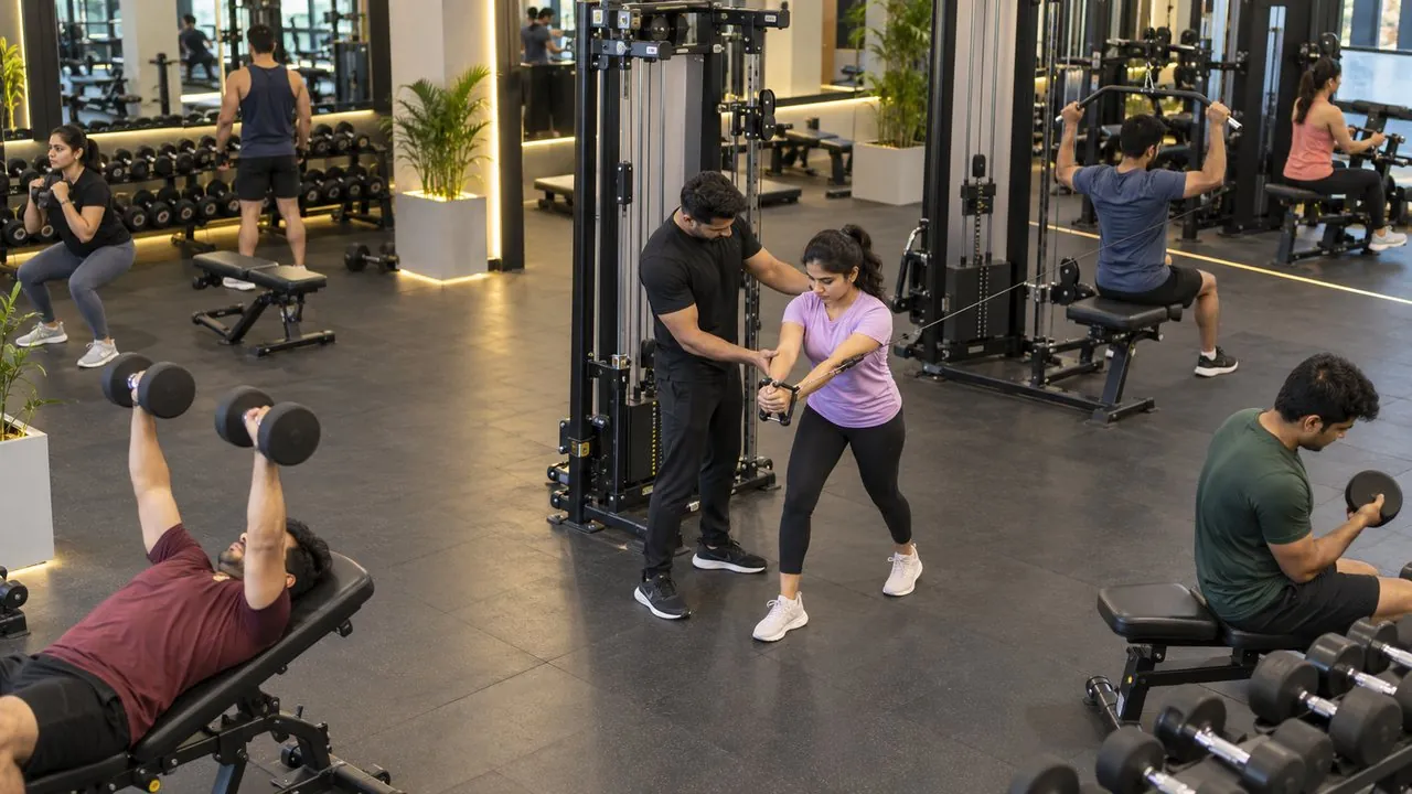 1-to-1 session for 45 min, member not on the PT register